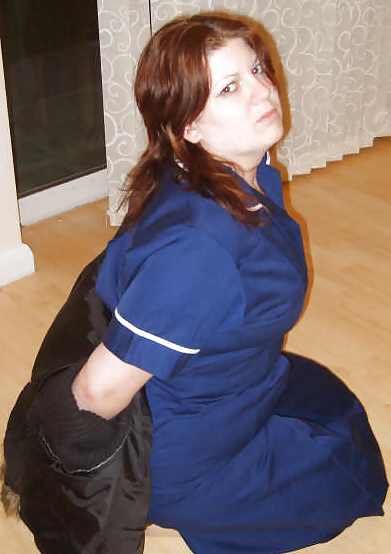 Porn Pics BBW-Chubby Nurse - Now and Then