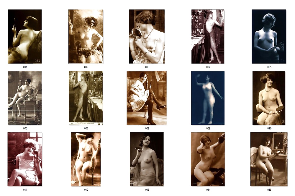 Porn Pics Vintage lady's &  Reflections-num-001