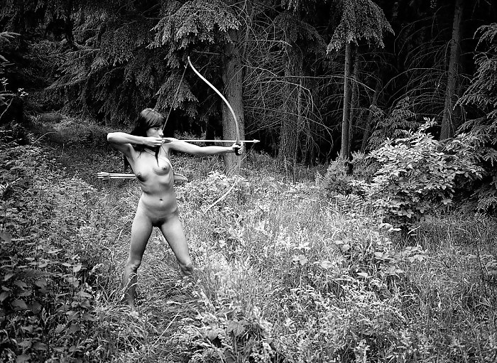 Porn Pics Archery girls. nude & non-nude