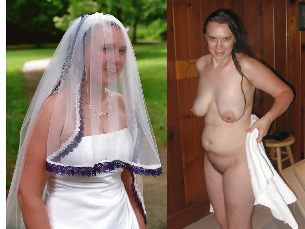 Nude Bride Dressed Undressed