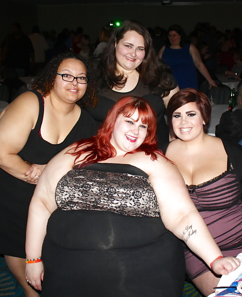 Porn Pics SSBBW clothed & public 4