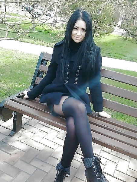 Porn Pics Pantyhose pose 11.3