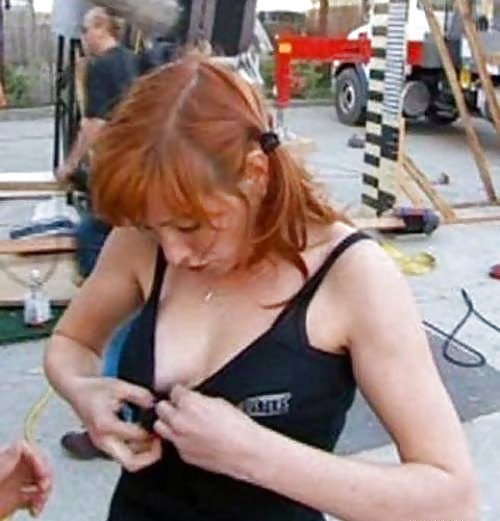 Porn Pics Mature celebrity Kari Byron age 40.