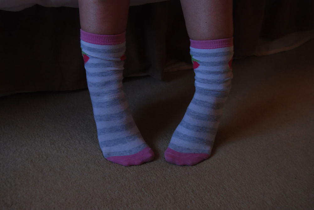 Porn Pics sexy feet in cute socks