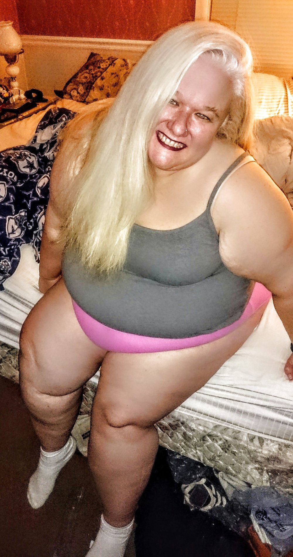 Porn Pics BBW blonde hottie 7