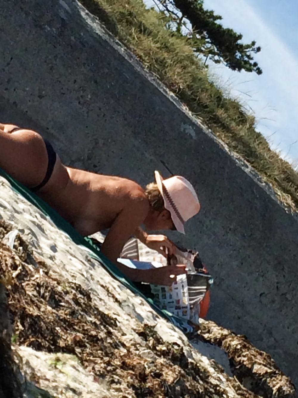 Porn Pics Blonde Cochonne aux gros seins