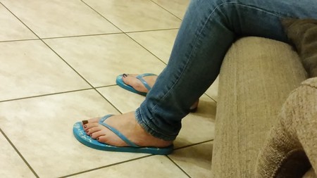 i piedi di mia moglie