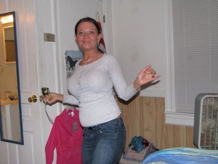 at home with friends         