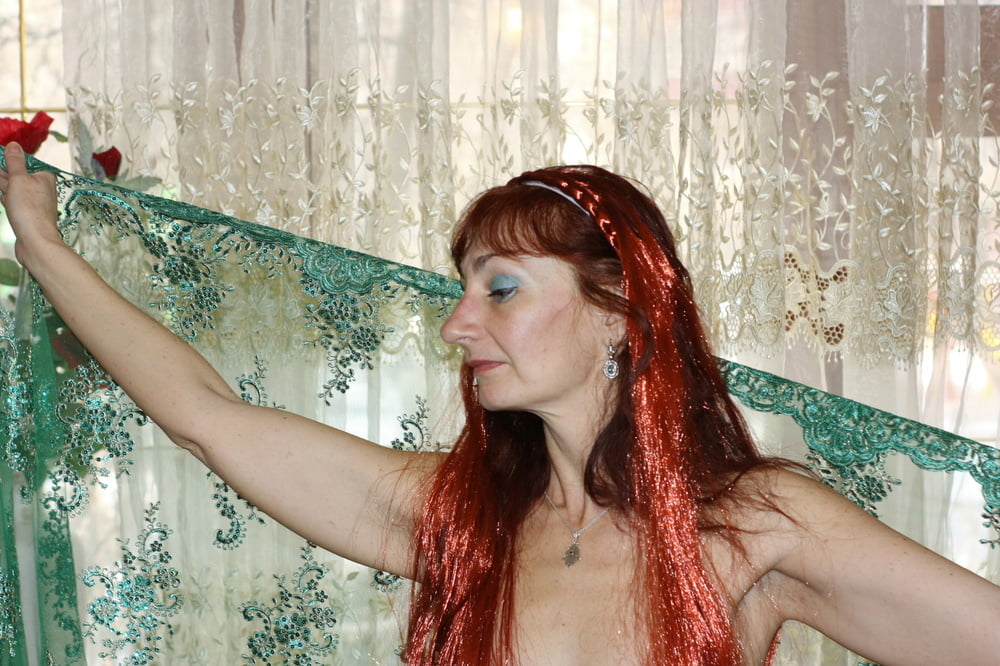 Porn Pics 2019 St. Patric's - redhair + Green 3