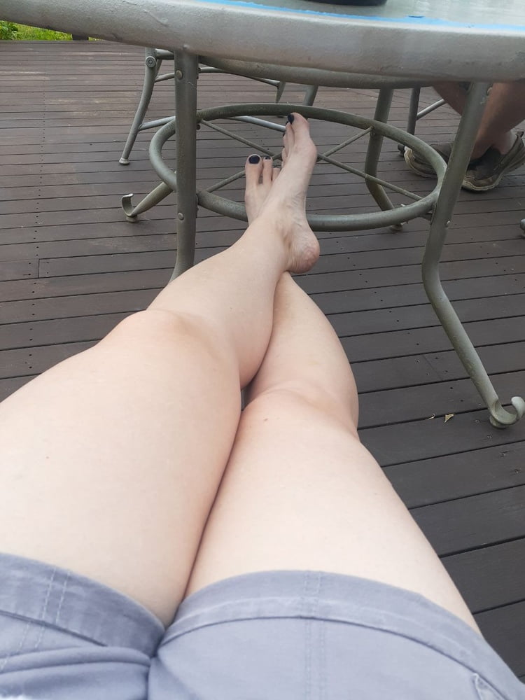 My legs and bare feet - 2 Photos 