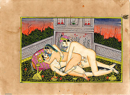 kama sutra india Art erotic illuminated