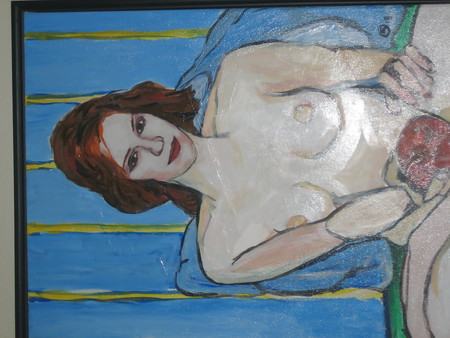 My friends paining of the wife