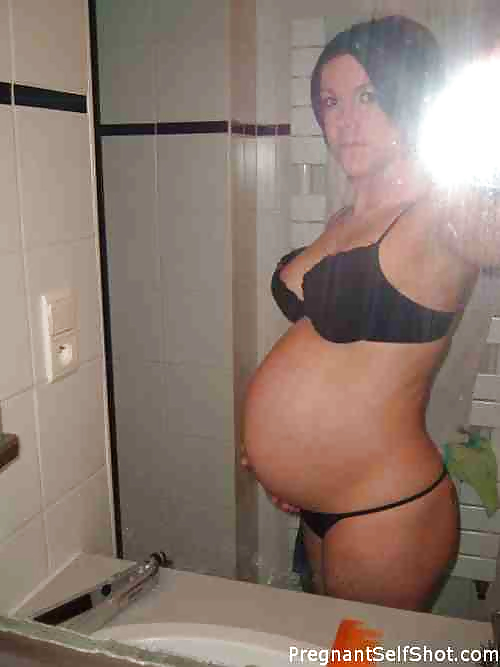 Porn Pics my favorite pregnant moms in thongs and nightgowns