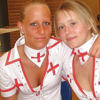 Porn Pics Danish teens-307-308 dildo cleavage costume
