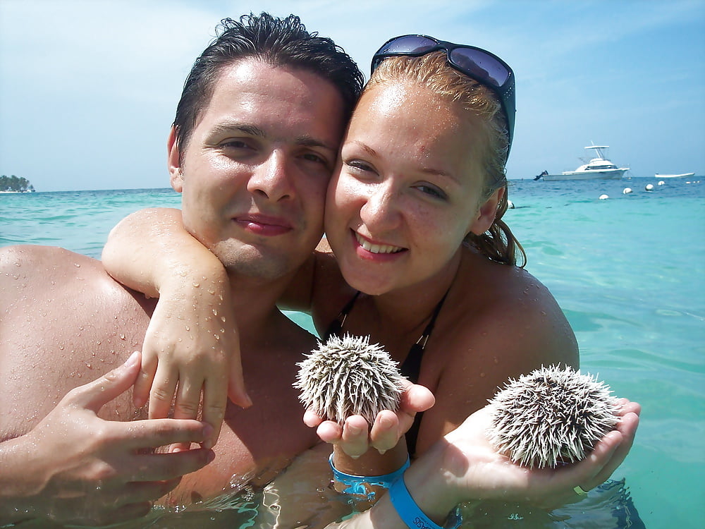 Porn Pics Young Couple on Vacation