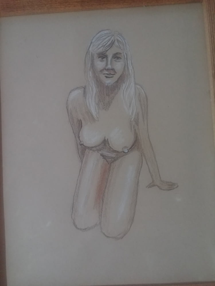 Local Artist did this quick sketch of my wife. - 1 Photos 