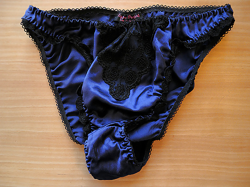 Porn Pics Panties from a friend - blue