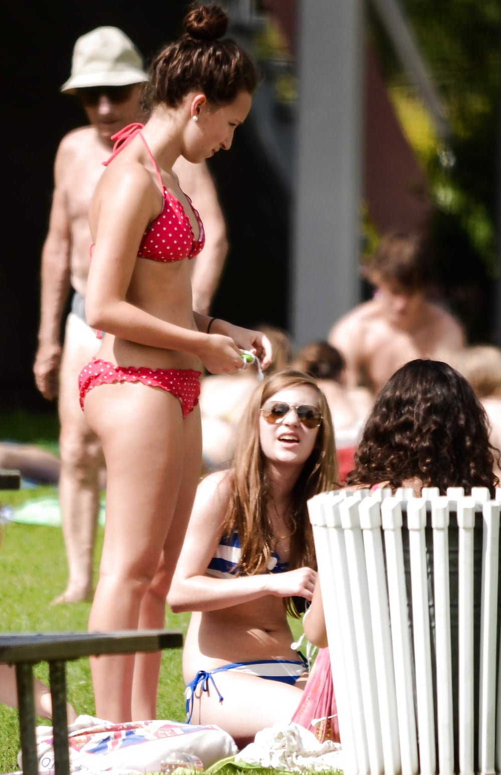 Porn Pics voyeur pics Freibad 4