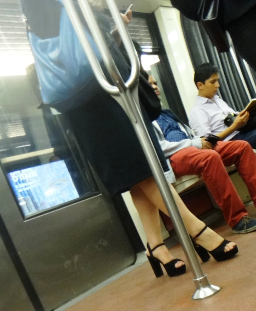 Candid mature in high heels photo #324418866