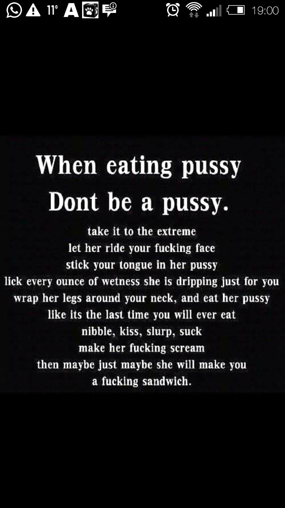 Slideshow eat pussy like pooh meme 