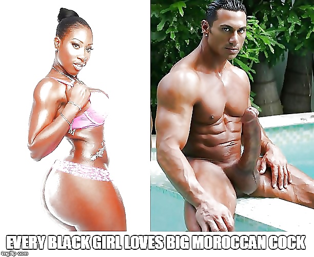 Hot Black Girl Fuck Big Moroccan Dick