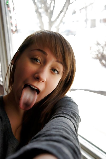 Porn Pics Sexy Tongues and Mouths collection...