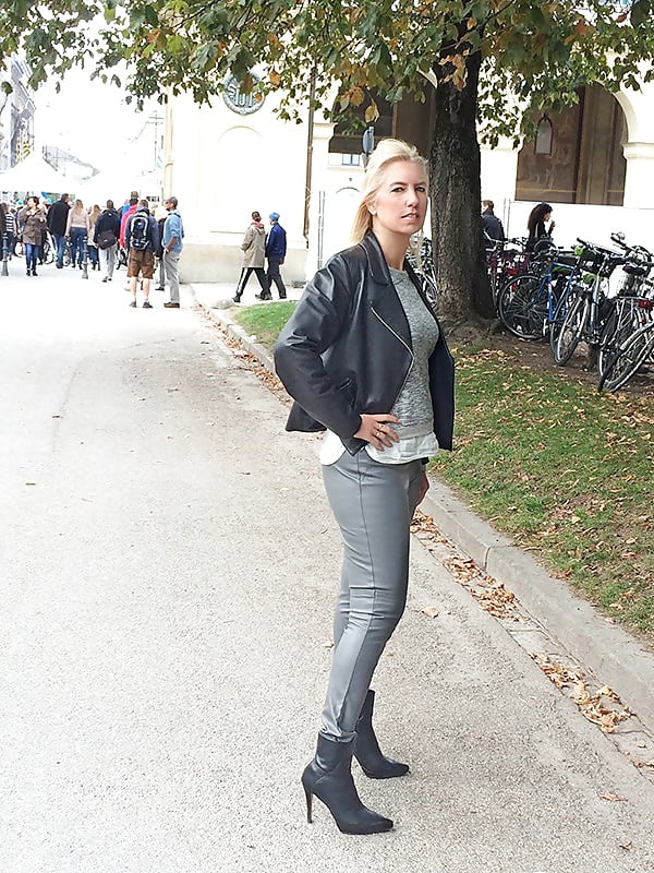 Porn Pics Leather and Boots 5