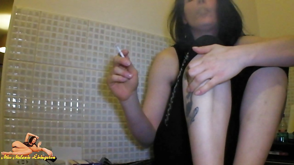 Porn Pics I take a cig between playing with my toes