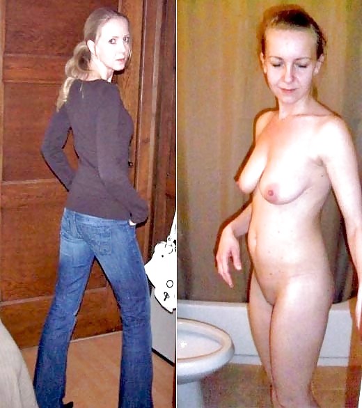 Porn Pics Dressed & Naked Set 62