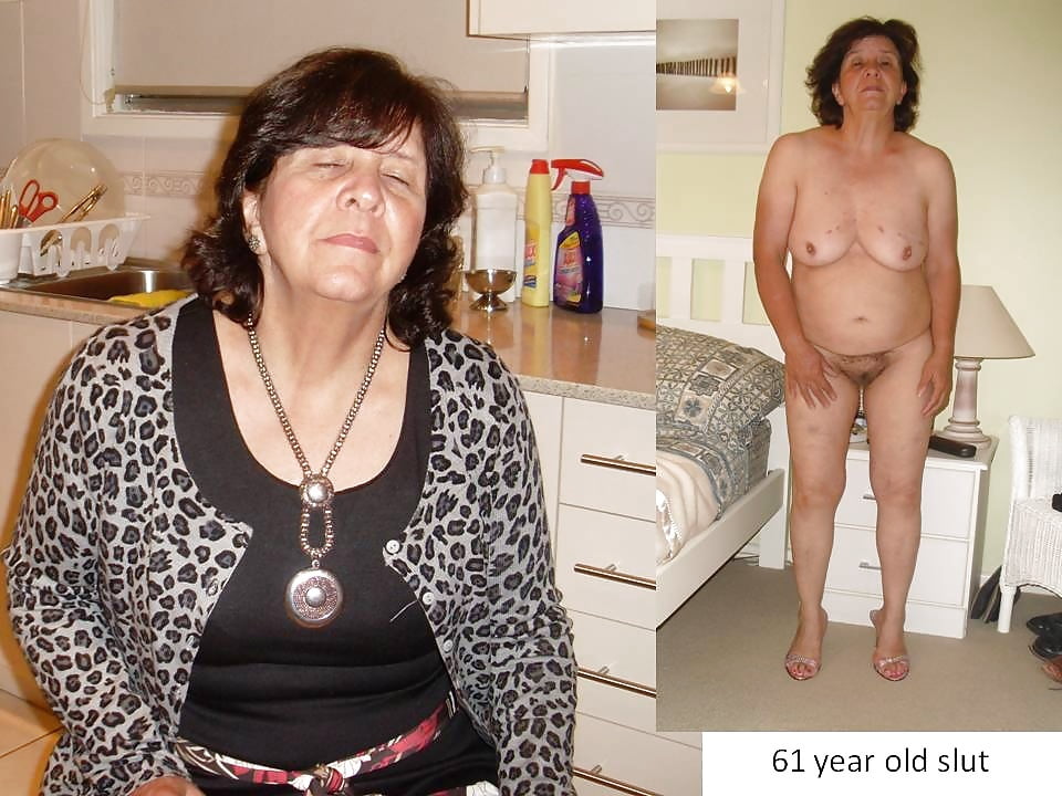 Rosemary 63 year old sexy granny clothed and naked - 17 Photos 