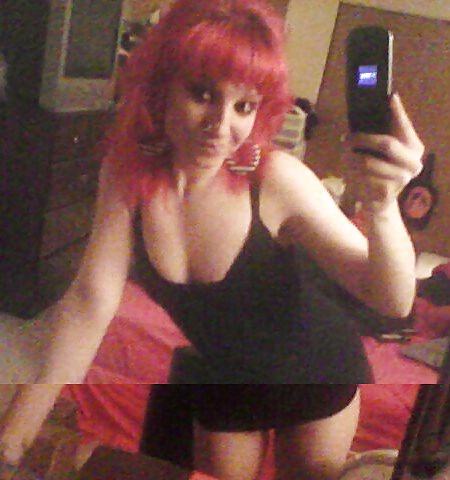 Porn Pics trashy punk slut