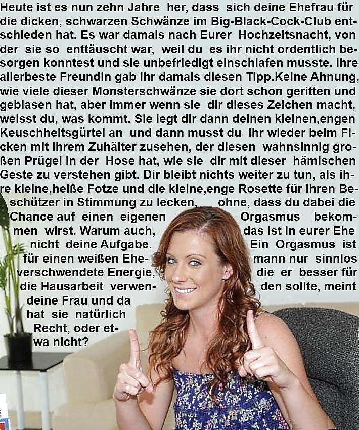 Porn Pics German Captions -Traeume weisser Frauen 23 dt.
