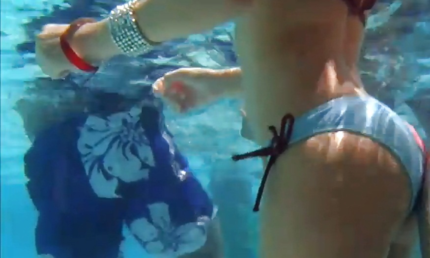 Porn Pics Unsuspecting Underwater Pool Pics