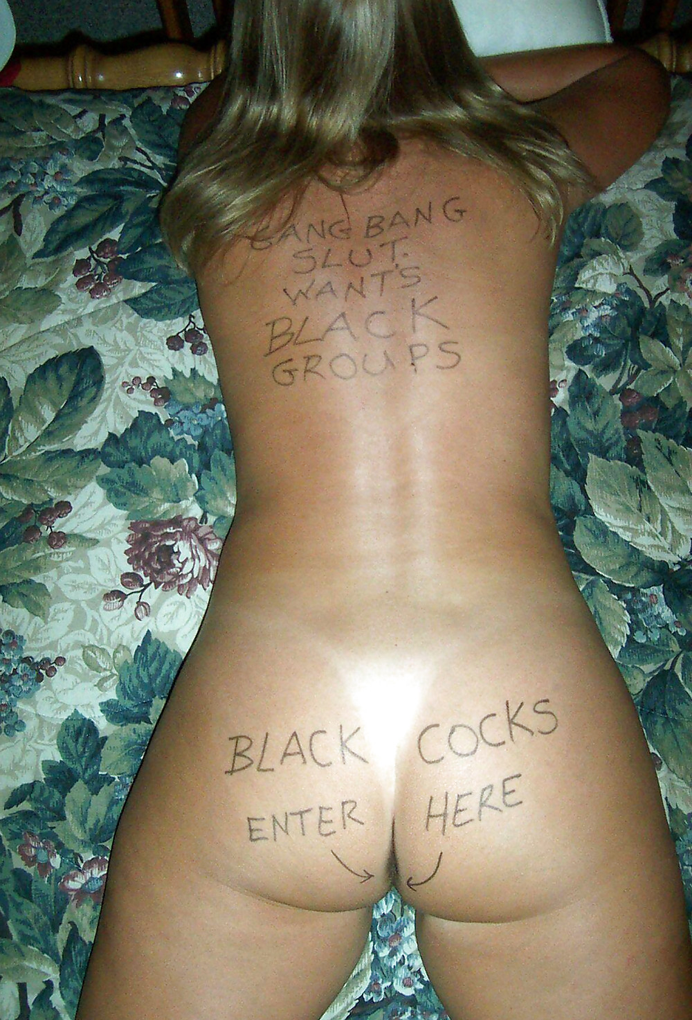 Porn Pics White Sluts & Black Masters