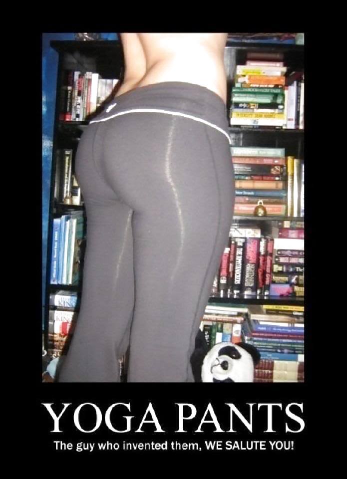 Porn Pics Why I love yoga pants #2