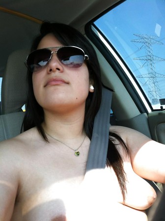 I love driving naked.....