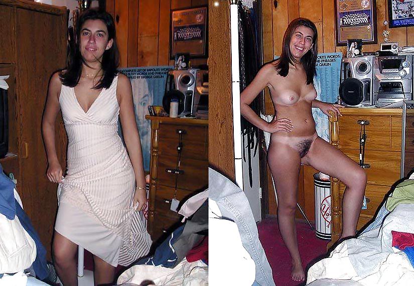 Porn Pics Dressed undressed MILF part 2
