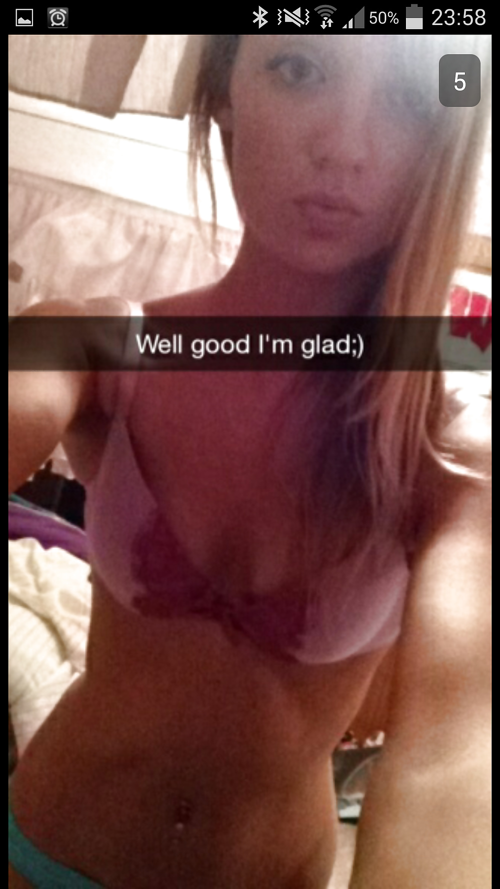 Porn Pics Slim teen girlfriend nude snapchat pics