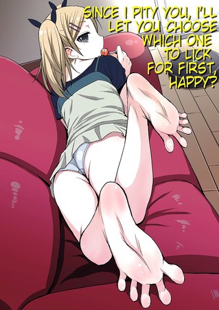 Anime Girls Licking Feet - ENGLISH CAPTIONS) Anime girls feet domination - 10 Pics | xHamster