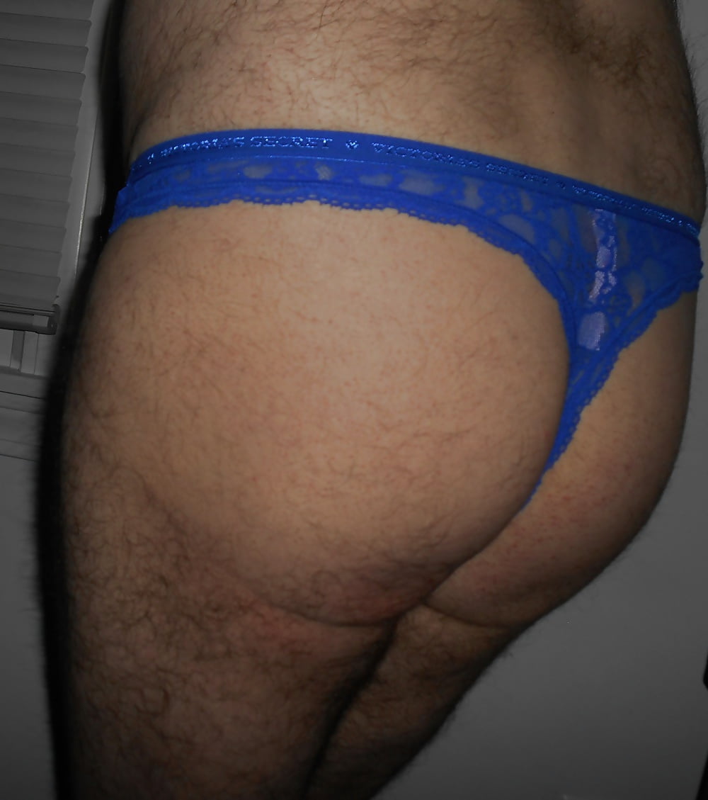 Porn Pics Wearing Blue Lace Panties