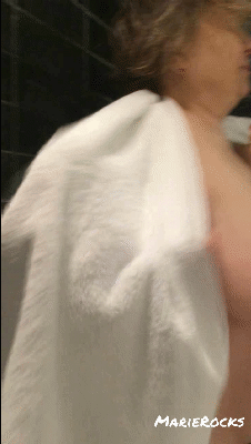 Mom shows off her hot body while getting ready by MarieRocks #11