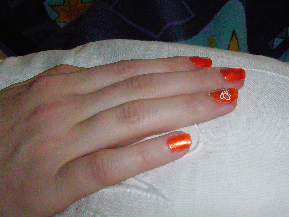 Porn Pics GF..feet n fingers. nail polish.