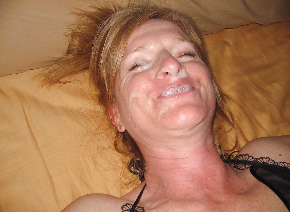 Mature shared facial drunk
