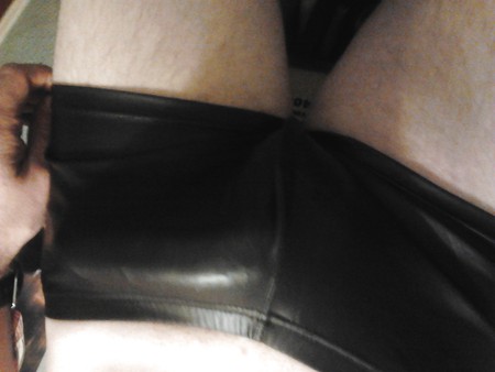 my new leather pants what you think xxx