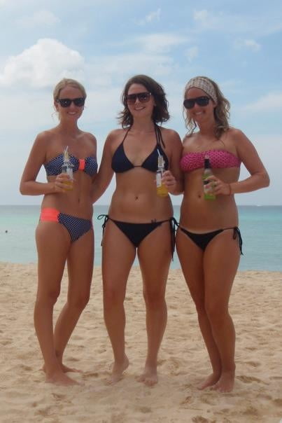 Nude college girls beach