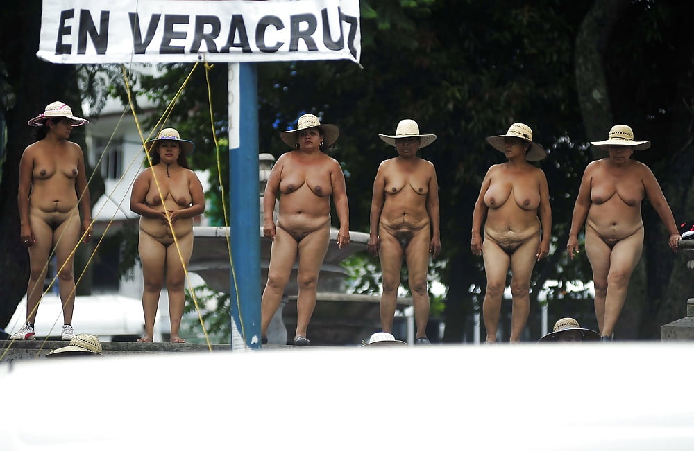More related naked mexican protest.