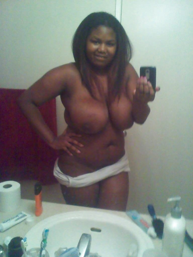 Porn Pics Ebony's Selfie's #8