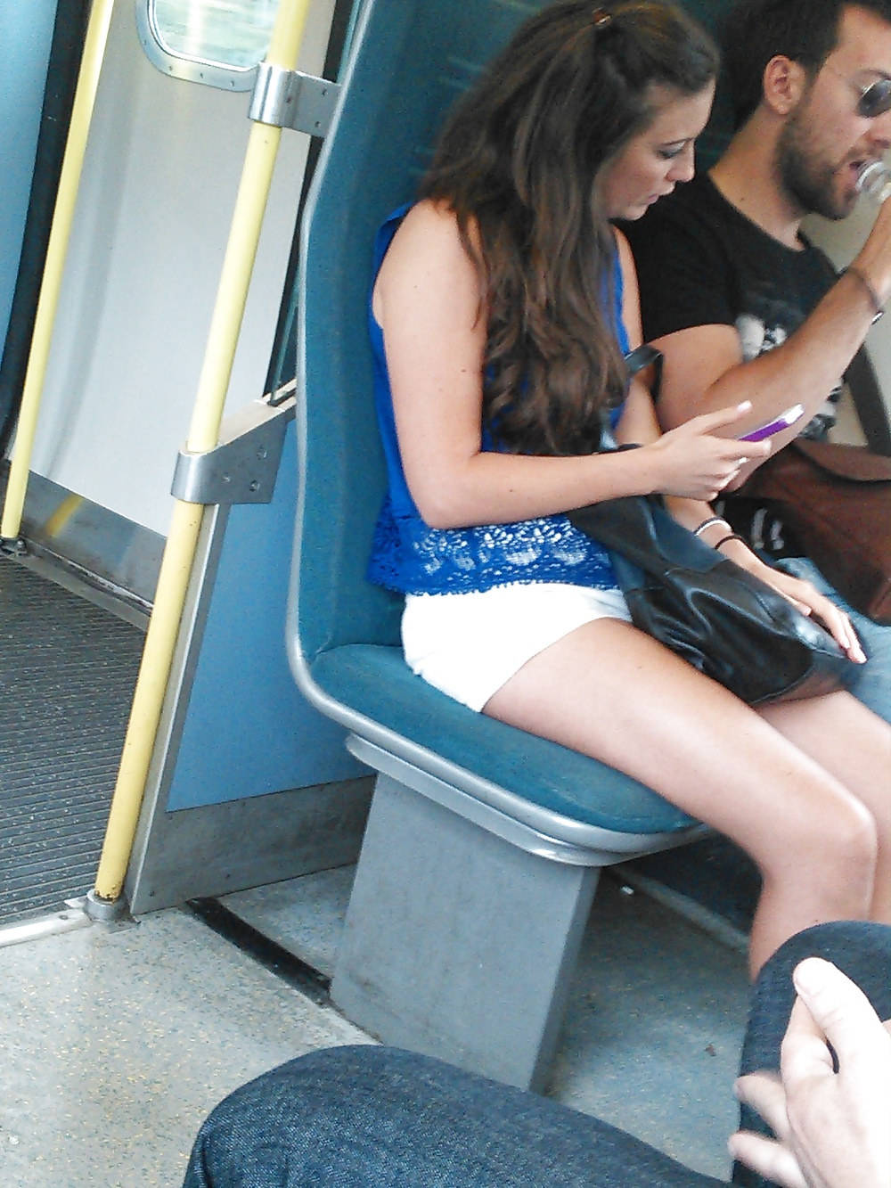 Porn Pics Londonperv's Candids 2014 - June vol 3 (Train Perving)