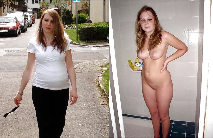 Porn Pics Dressed, undressed whores 25