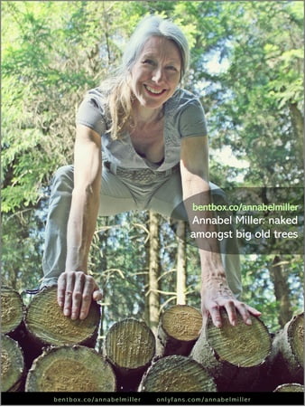 annabel miller naked amongst big old trees         